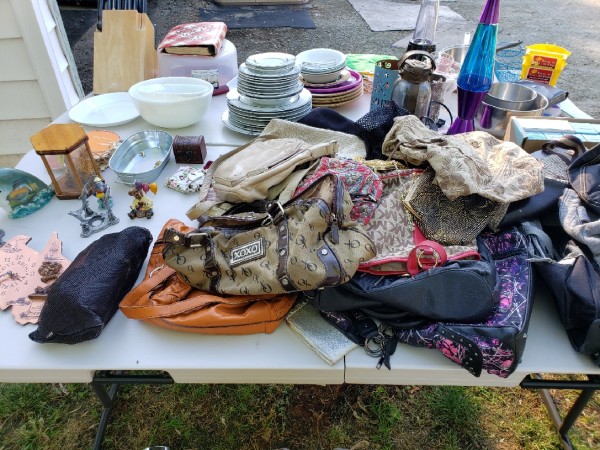Yard/garage sale