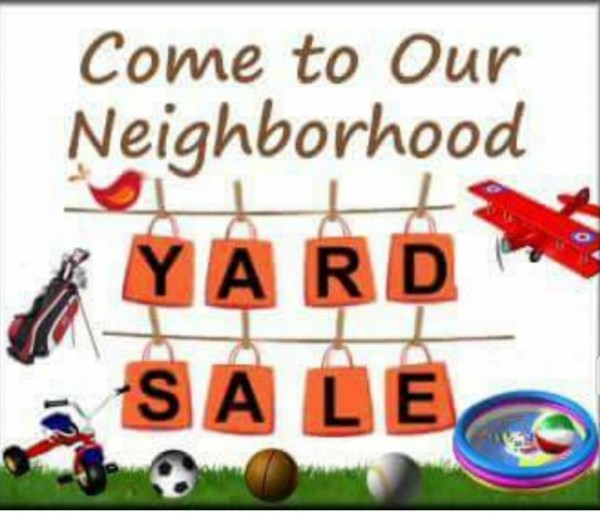 Carson’s Pond Community Yard Sale