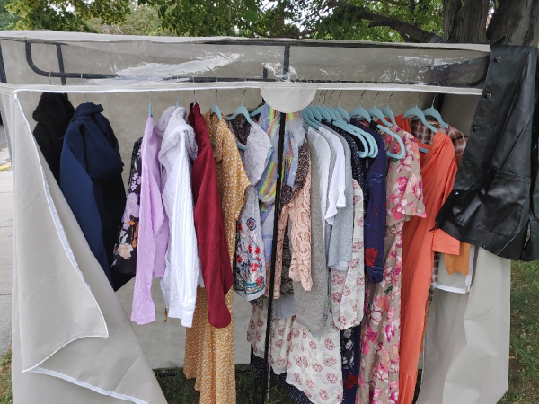 Clothing!  Toys!  Low prices!