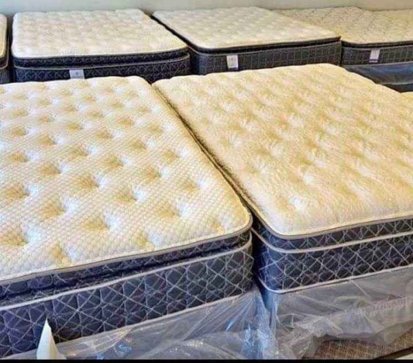 Mattress with box spring