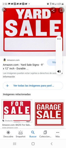 Yard sale