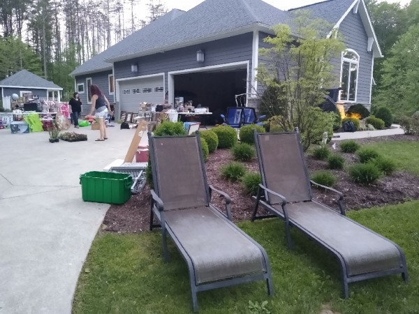 Big yard sale