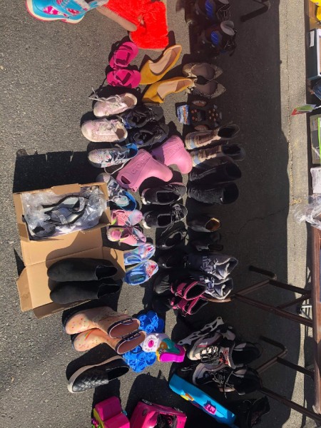 Yard sale everything goes