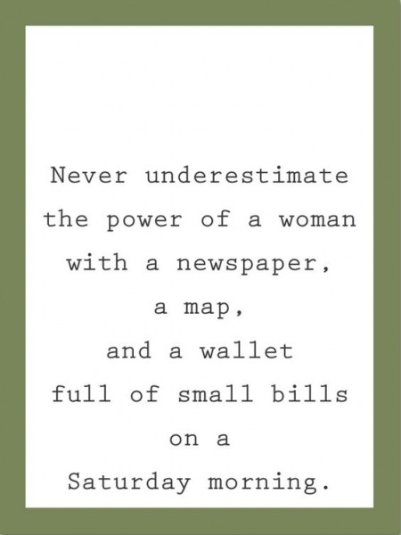 1 Day yard sale Sat 2/29 --- FOLLOW THE SIGNS