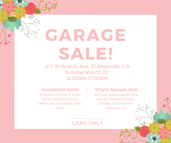 Garage Sale + Whym Sample Sale