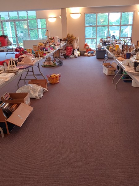 Huge fundraising yard sale