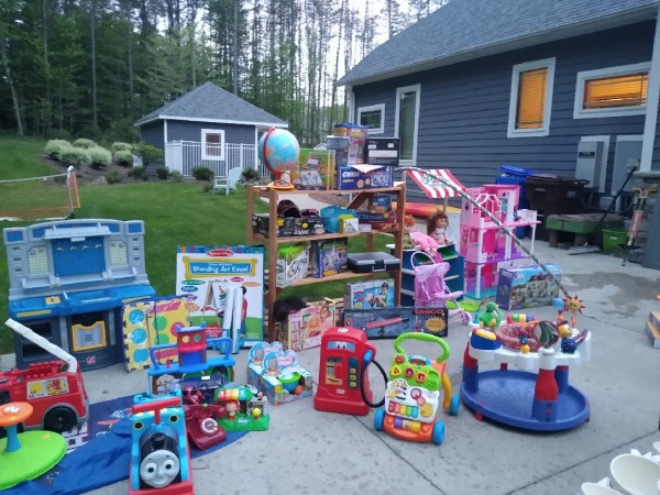 Big yard sale