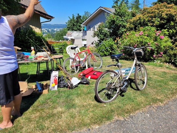 Multi-family yard sale