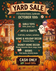 yard sale / garage sale