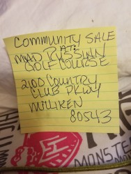 COMMUNITY SALE AT THE MAD RUSSIAN GOLF COURSE HOUSING COMPLEX