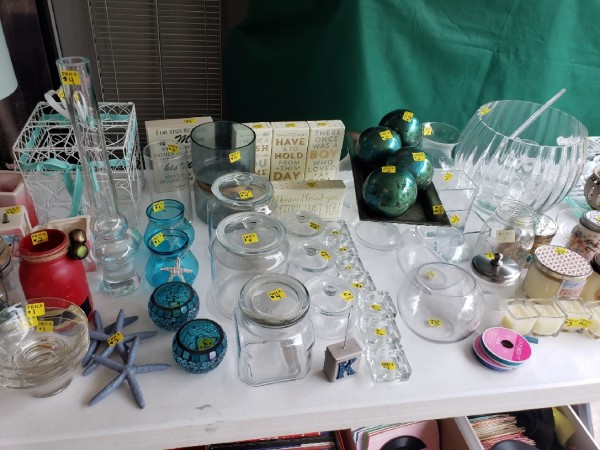 Summer garage sale