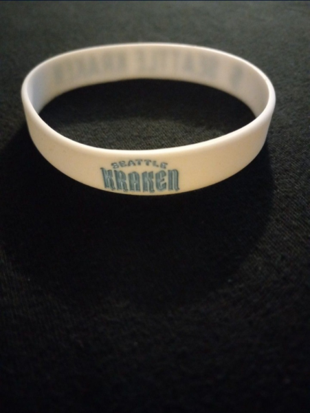 All white wristbands for sale