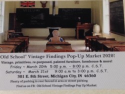 Old School Vintage Findings Pop Up Market