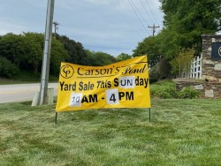 Carson’s Pond Community Yard Sale